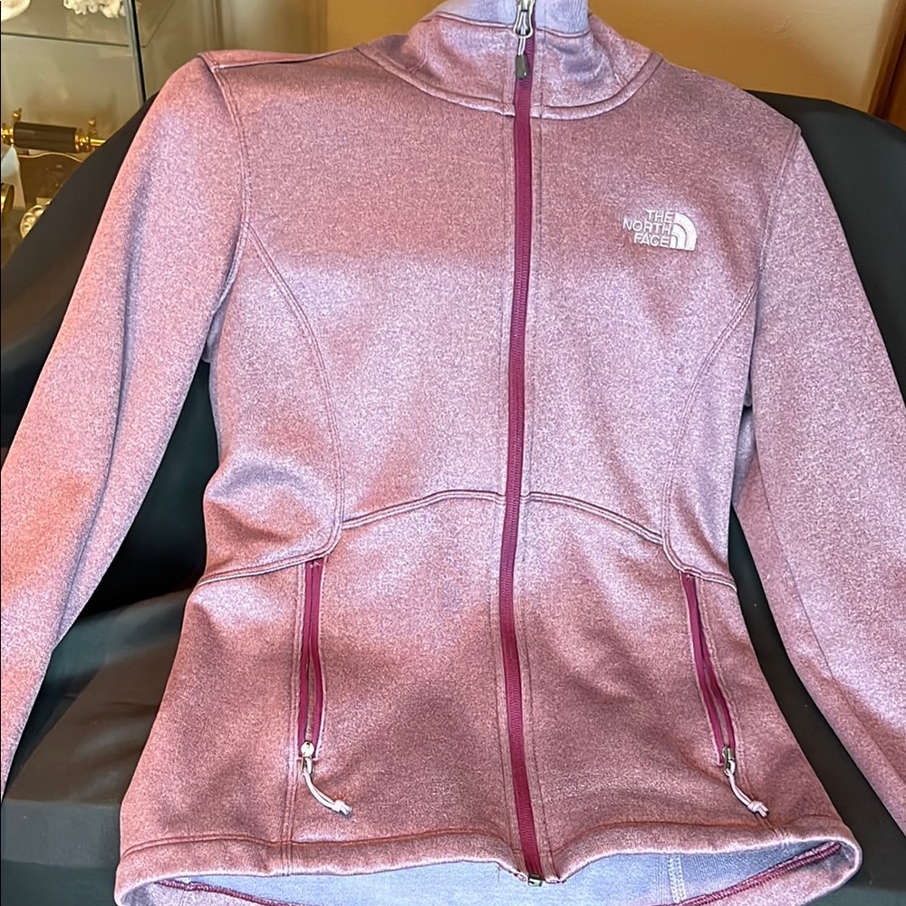 Elegant Lavender Full-Zip Jacket